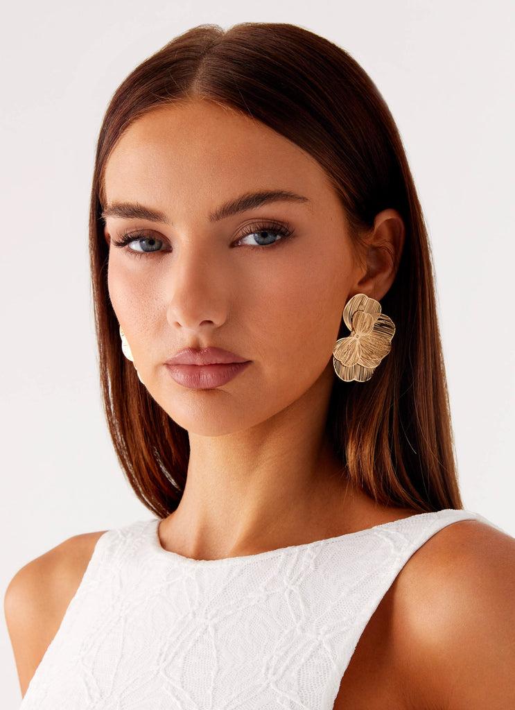 Peppermayo Peppermayo Exclusive - Golden Days Earrings - Gold