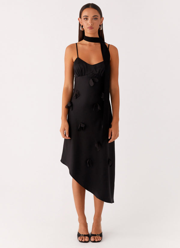 peppermayo Peppermayo Exclusive - Goldie Midi Dress - Black