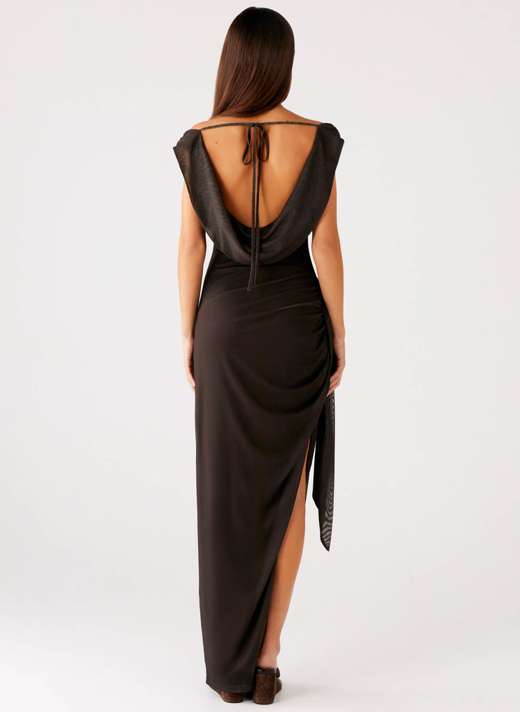 Peppermayo Peppermayo Exclusive - Good Fortune Maxi Dress - Lime Flower