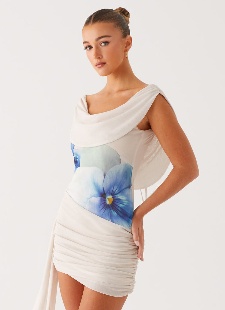Peppermayo Peppermayo Exclusive - Good Fortune Mini Dress - Ivory