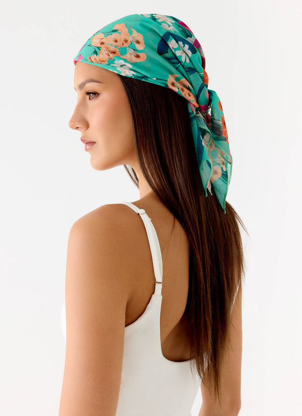 peppermayo Peppermayo Exclusive - Graciela Head Scarf - Jungle Bloom