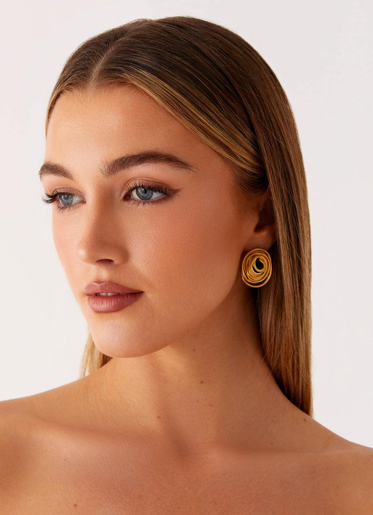 Peppermayo Peppermayo Exclusive - Gracious Earrings - Gold