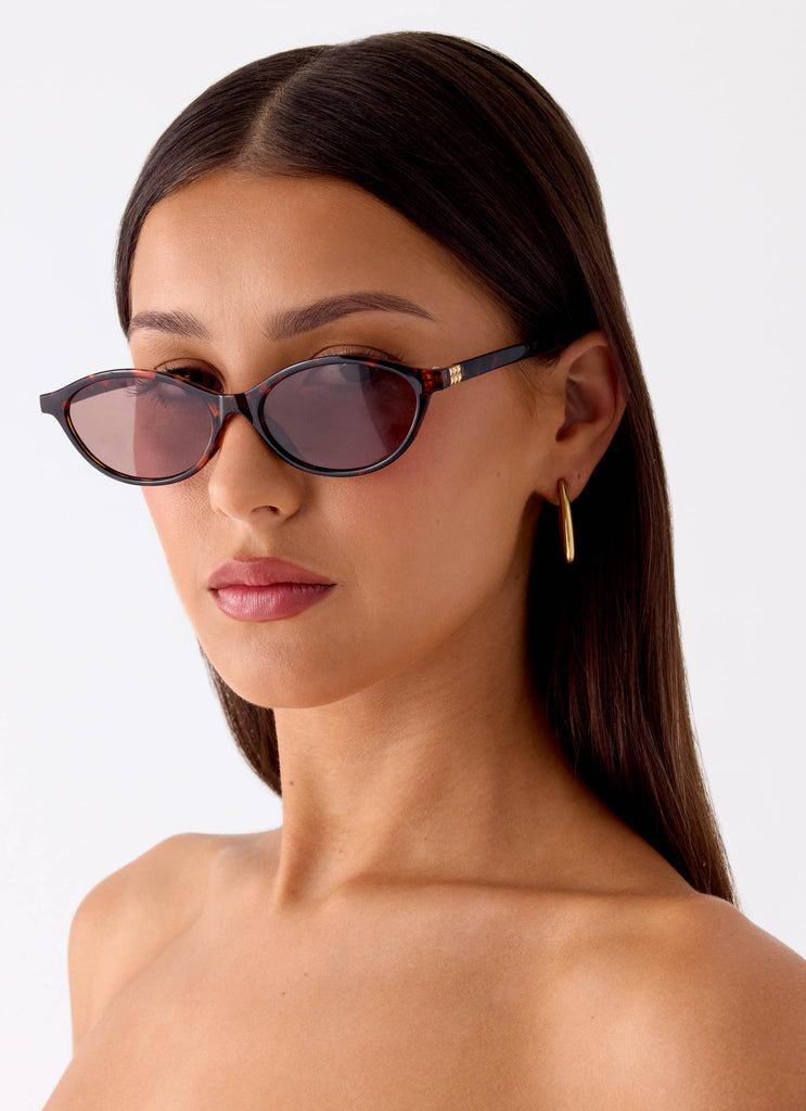 Peppermayo Peppermayo Exclusive - Hard Launch Sunglasses - Tort
