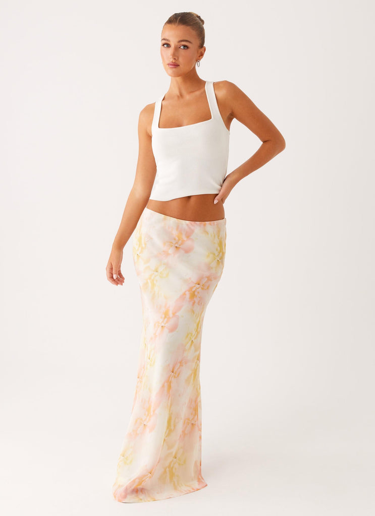 Peppermayo Peppermayo Exclusive - Harlow Chiffon Maxi Skirt - Floral Print