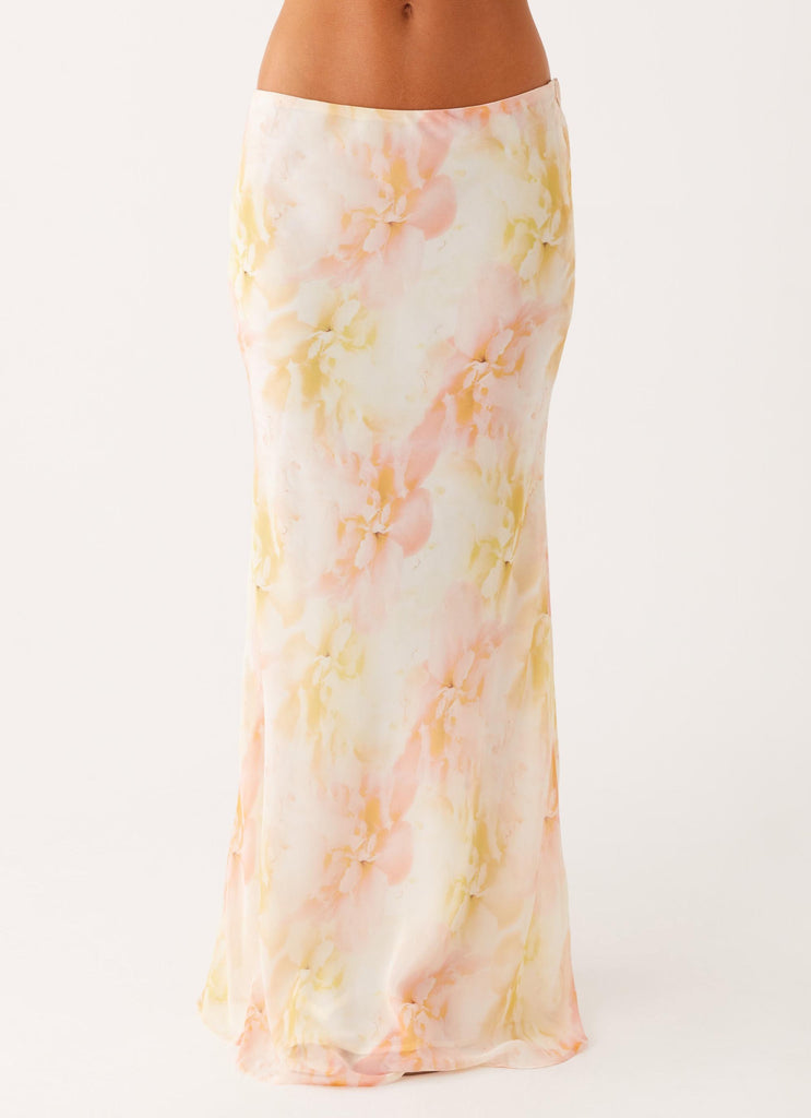 Peppermayo Peppermayo Exclusive - Harlow Chiffon Maxi Skirt - Floral Print