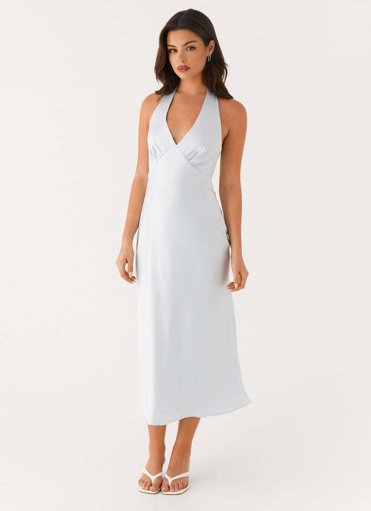Peppermayo Peppermayo Exclusive - Heavy Hearted Midi Dress - Blue