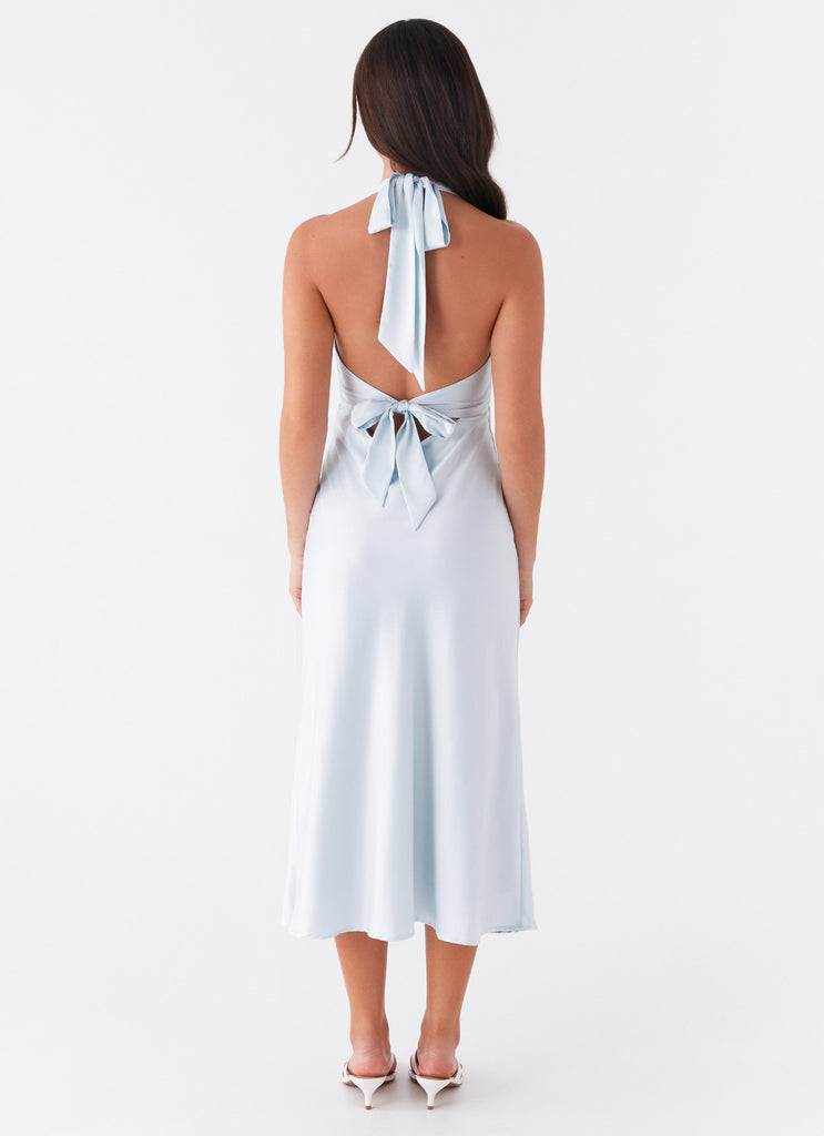 Peppermayo Peppermayo Exclusive - Heavy Hearted Midi Dress - Blue