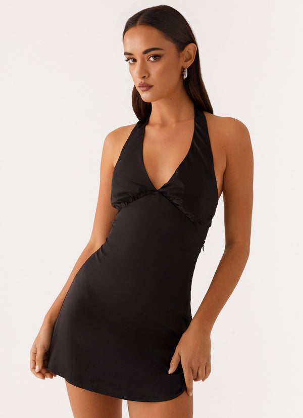 peppermayo Peppermayo Exclusive - Heavy Hearted Mini Dress - Black