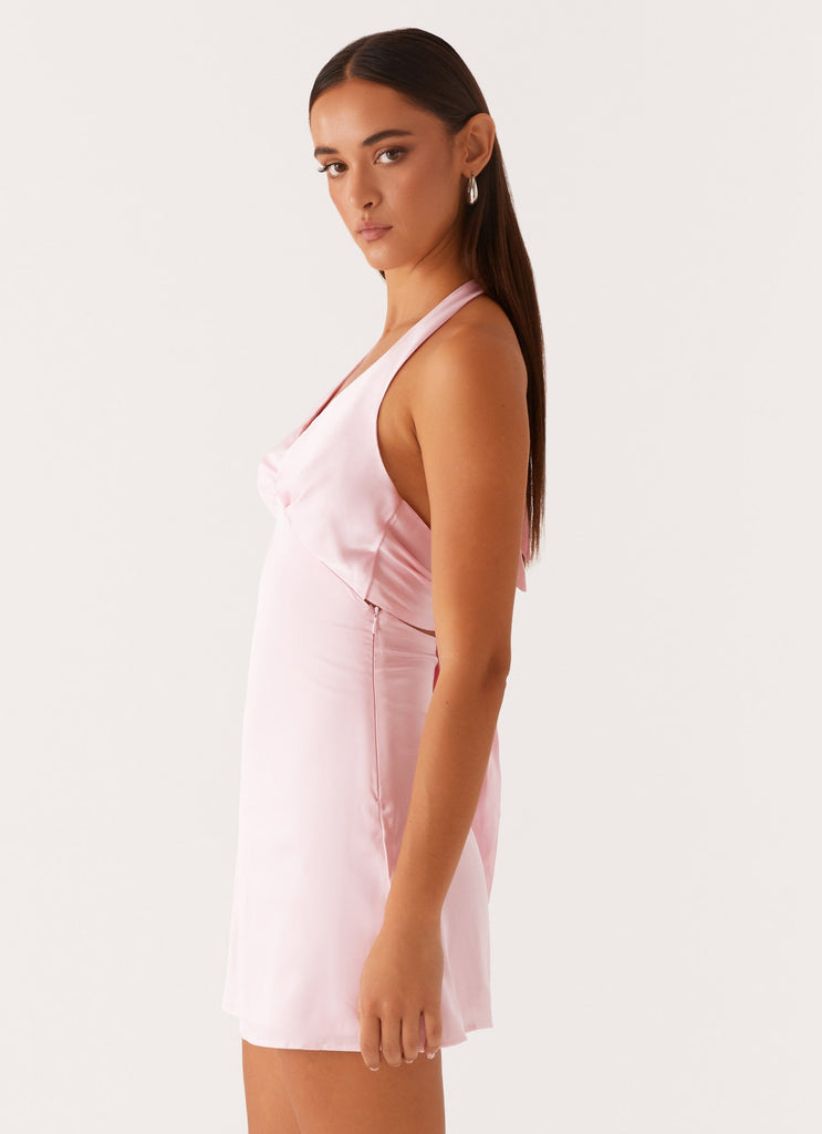 Peppermayo Peppermayo Exclusive - Heavy Hearted Mini Dress - Pink
