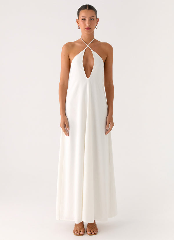 peppermayo Peppermayo Exclusive - Helden Maxi Dress - White