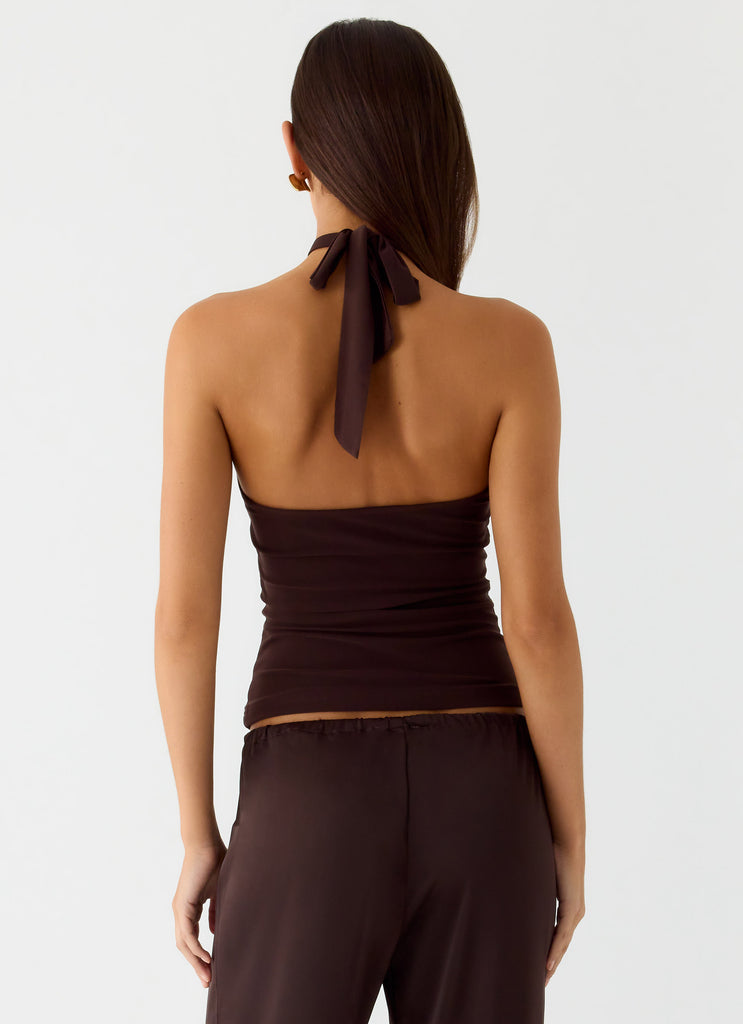 Peppermayo Peppermayo Exclusive - Henrietta Top - Chocolate