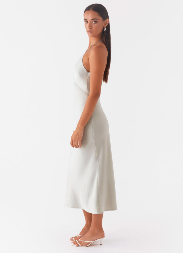 Peppermayo Peppermayo Exclusive - High Note Midi Dress - Sage
