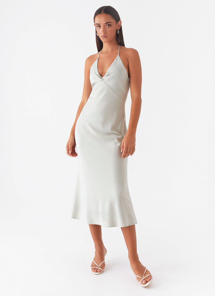 Peppermayo Peppermayo Exclusive - High Note Midi Dress - Sage