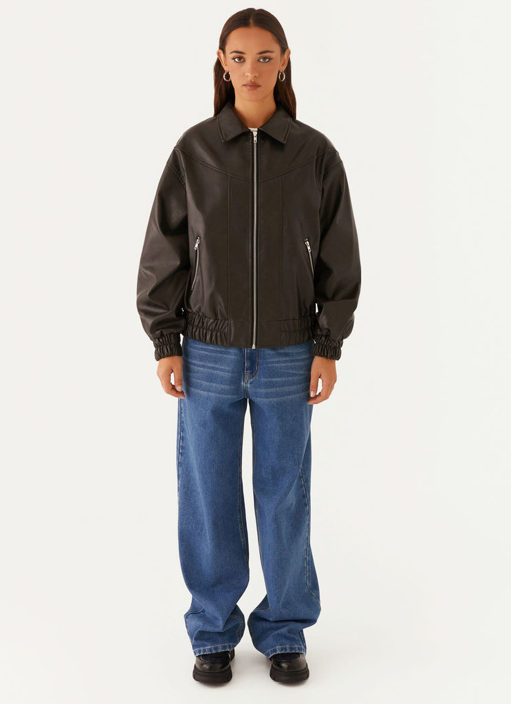 Peppermayo Peppermayo Exclusive - Holland Bomber Jacket - Black
