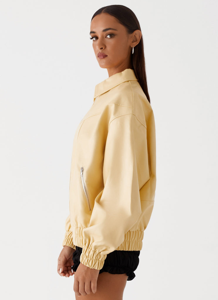 Peppermayo Peppermayo Exclusive - Holland Bomber Jacket - Yellow