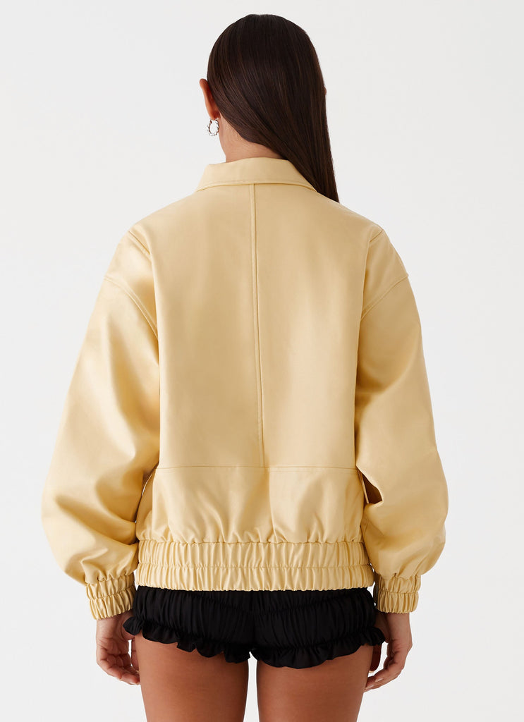 Peppermayo Peppermayo Exclusive - Holland Bomber Jacket - Yellow