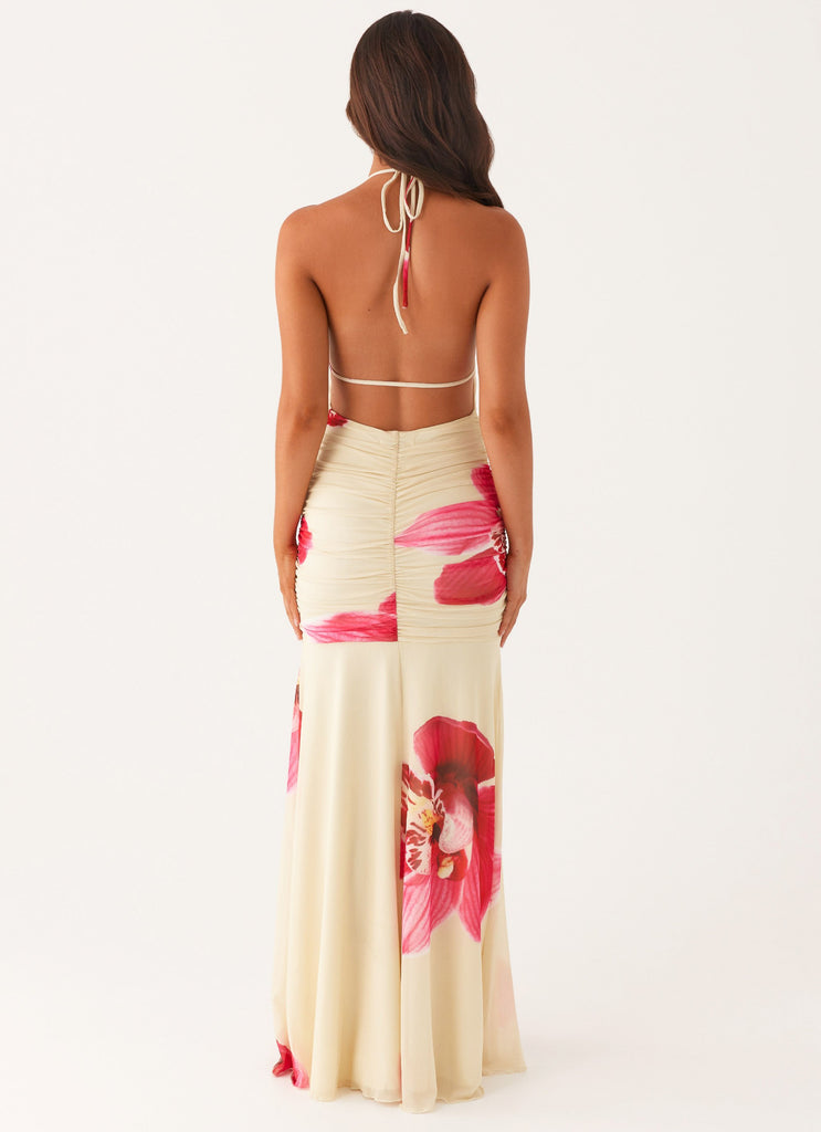 Peppermayo Peppermayo Exclusive - Hollywood Maxi Dress - Orchid Yellow