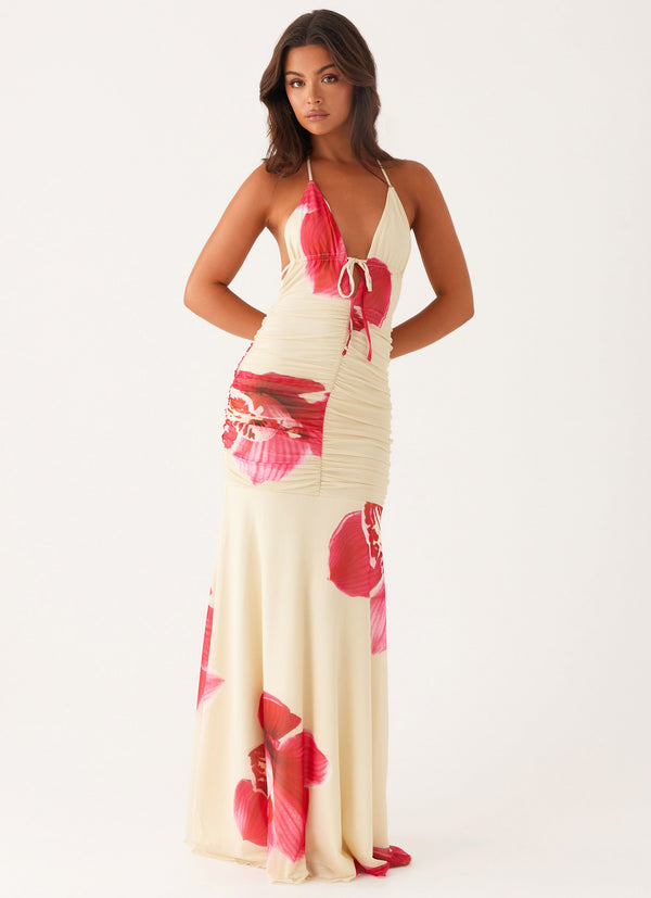 peppermayo Peppermayo Exclusive - Hollywood Maxi Dress - Orchid Yellow