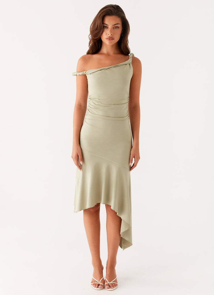 Peppermayo Peppermayo Exclusive - Huntah Midi Dress - Sage