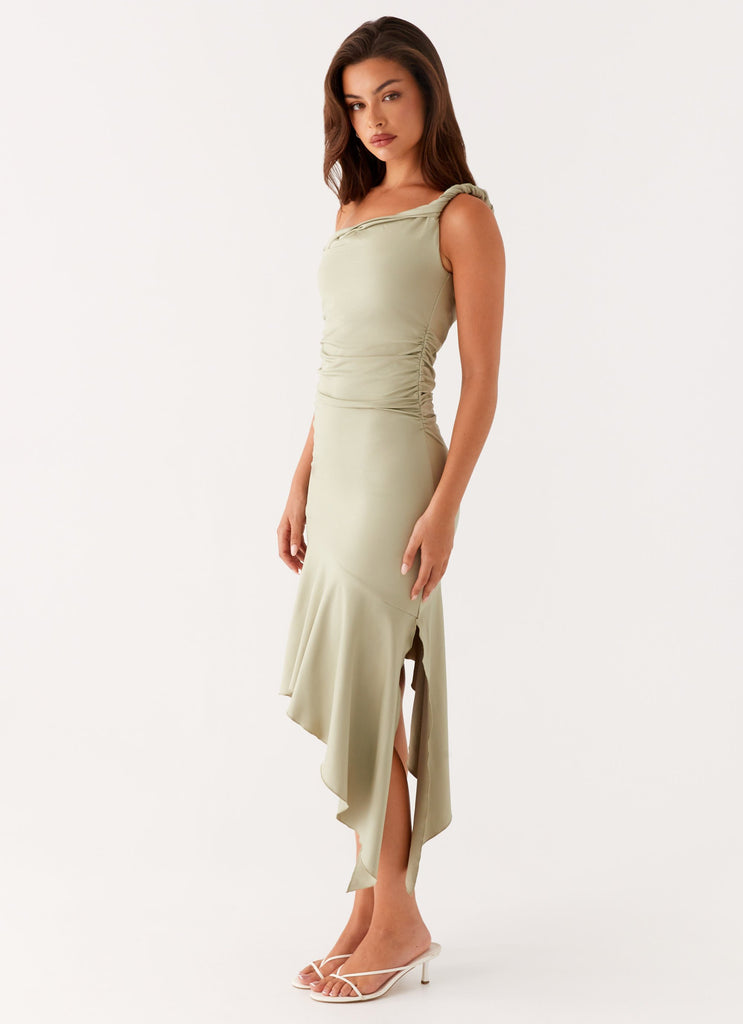 Peppermayo Peppermayo Exclusive - Huntah Midi Dress - Sage
