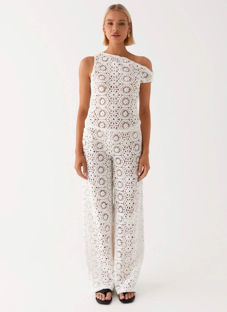 Peppermayo Peppermayo Exclusive - Ibiza Crochet Top - Ivory