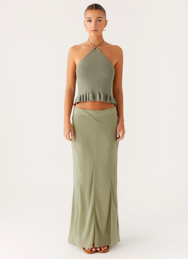 Peppermayo Peppermayo Exclusive - Idola Knit Top - Sage