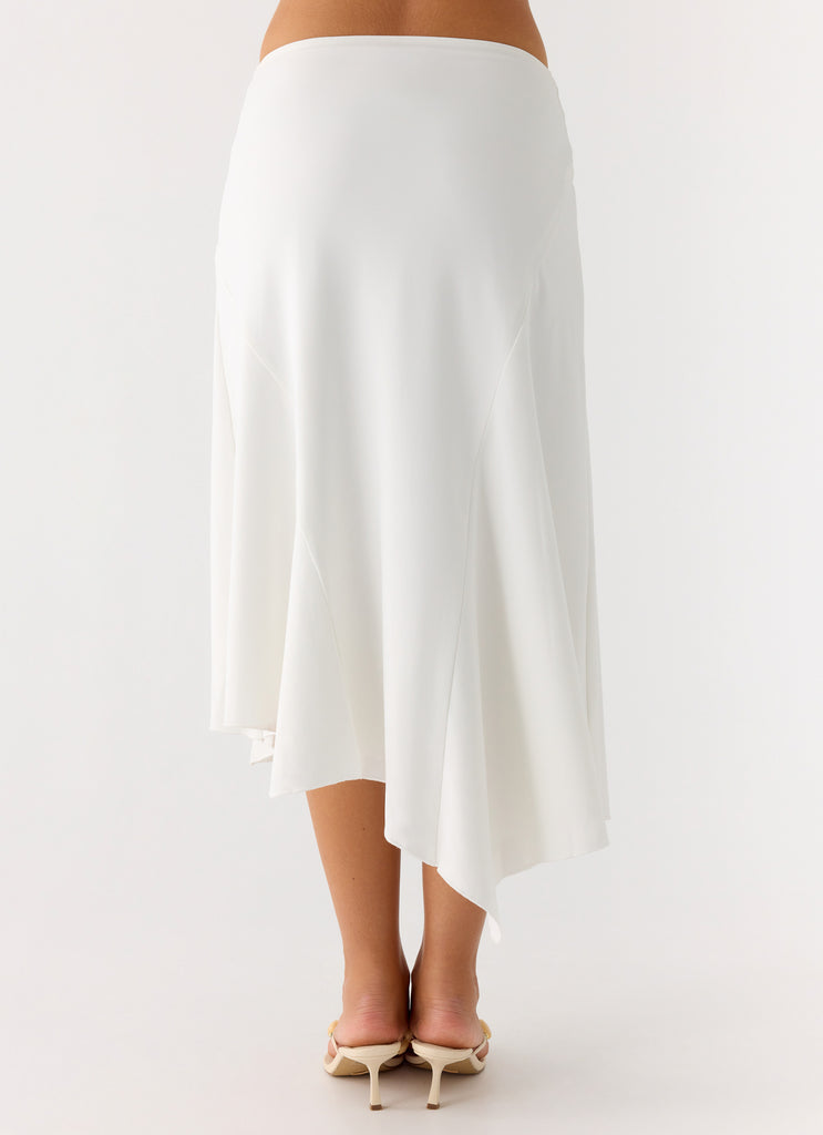 Peppermayo Peppermayo Exclusive - Ignite It Midi Skirt - White
