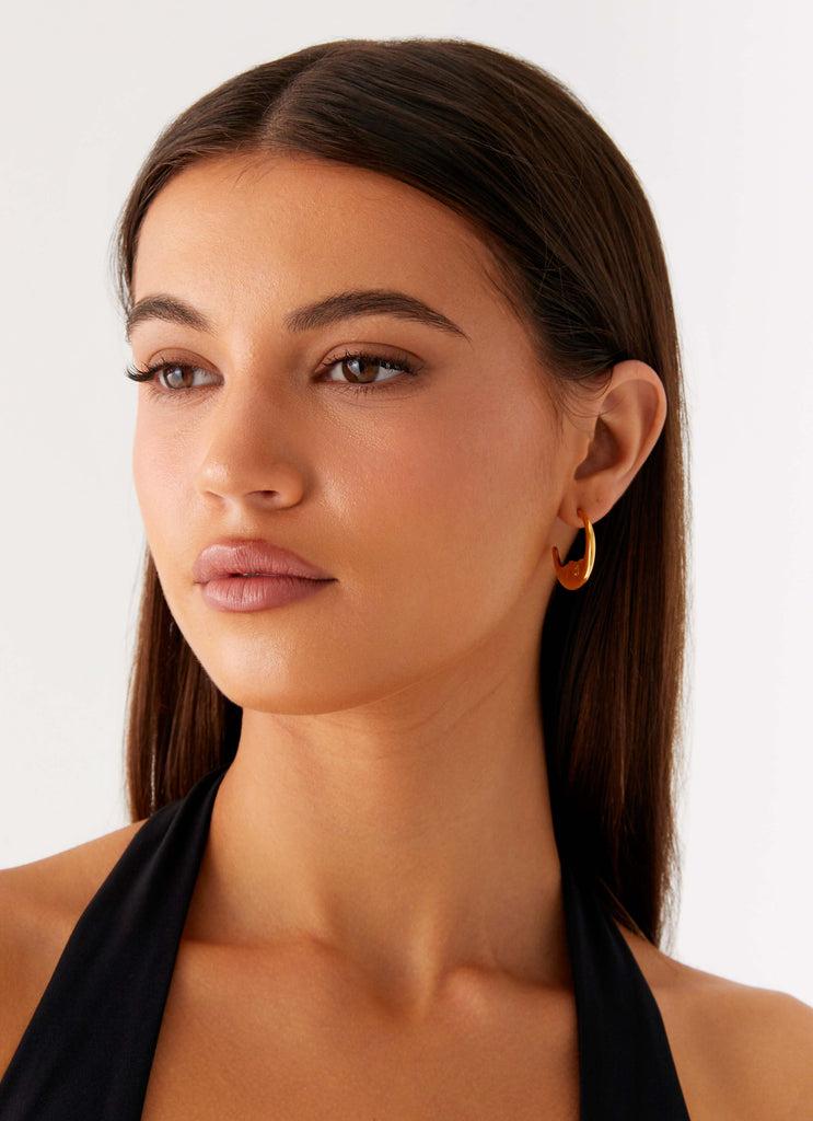 Peppermayo Peppermayo Exclusive - Illuminate Earrings - Gold