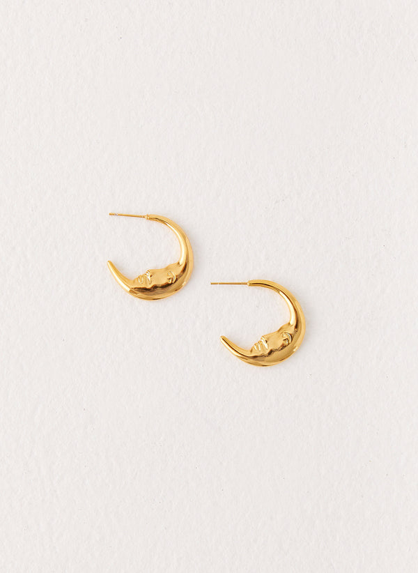 peppermayo Peppermayo Exclusive - Illuminate Earrings - Gold