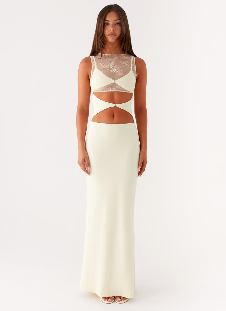 Peppermayo Peppermayo Exclusive - Imperial Maxi Dress - Yellow