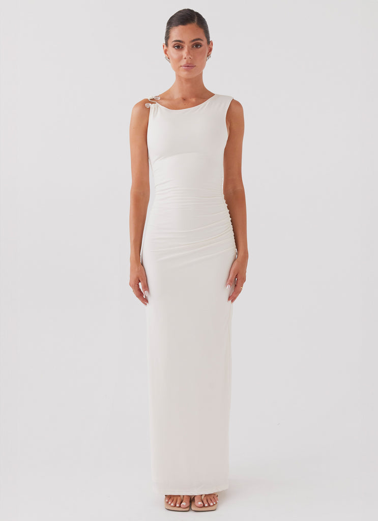 Peppermayo Peppermayo Exclusive - In Bloom Maxi Dress - Ivory