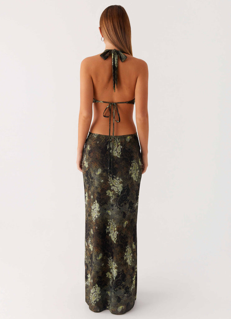 Peppermayo Peppermayo Exclusive - Indra Maxi Dress - Cyber Floral