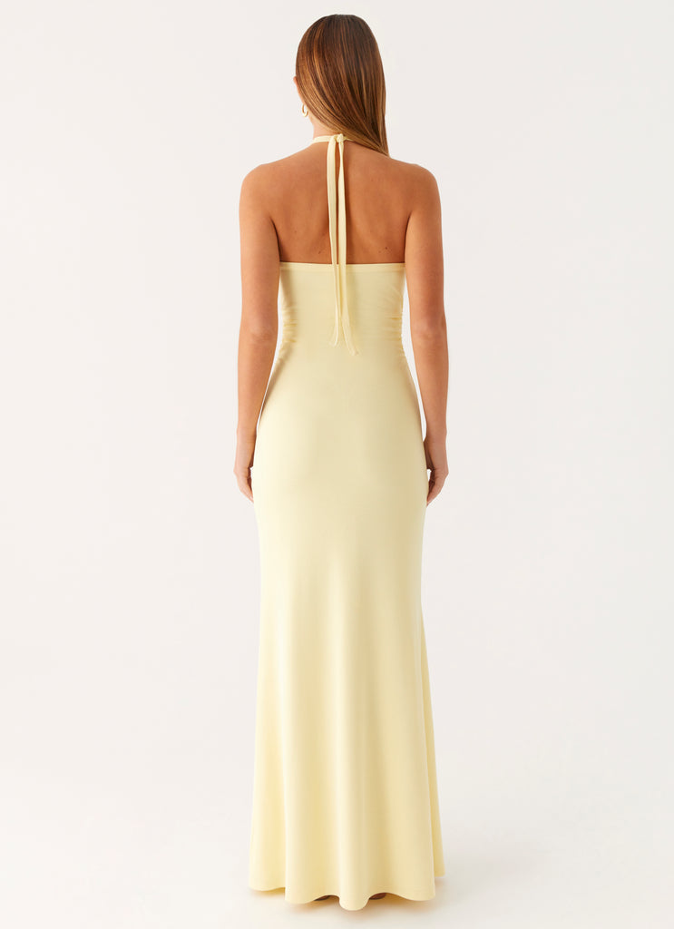 Peppermayo Peppermayo Exclusive - Instant Attraction Maxi Dress - Yellow