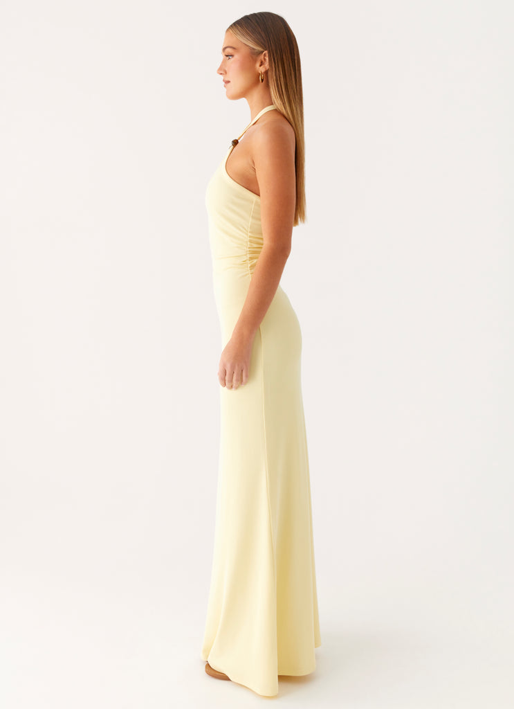 Peppermayo Peppermayo Exclusive - Instant Attraction Maxi Dress - Yellow