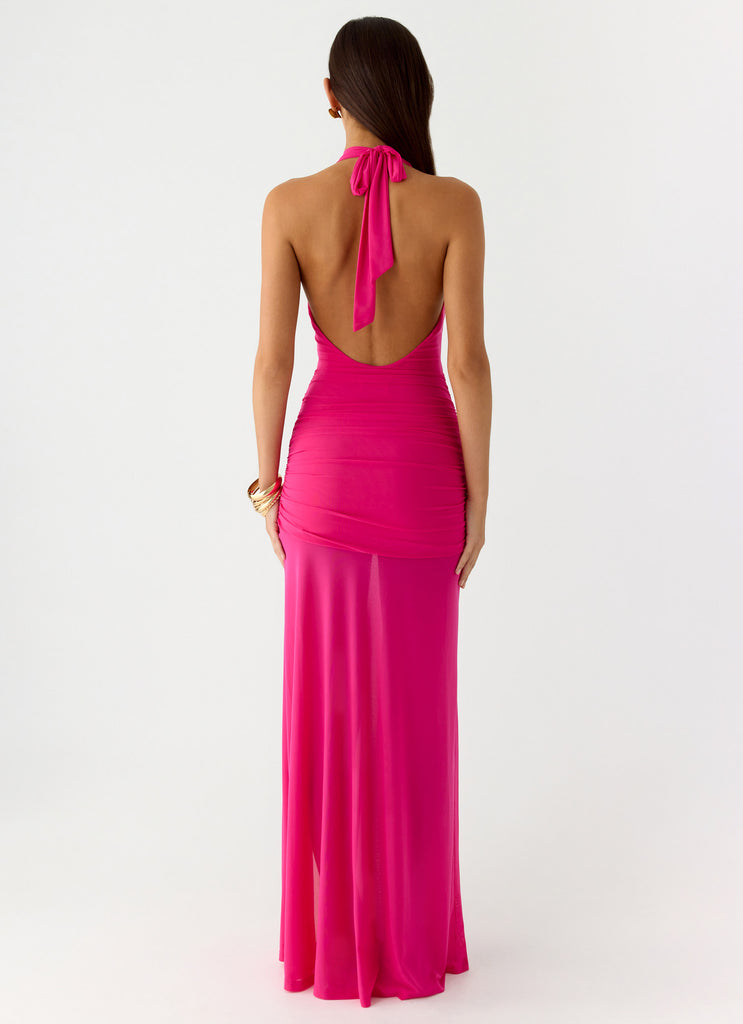 Peppermayo Peppermayo Exclusive - Island Muse Dress - Fuchsia