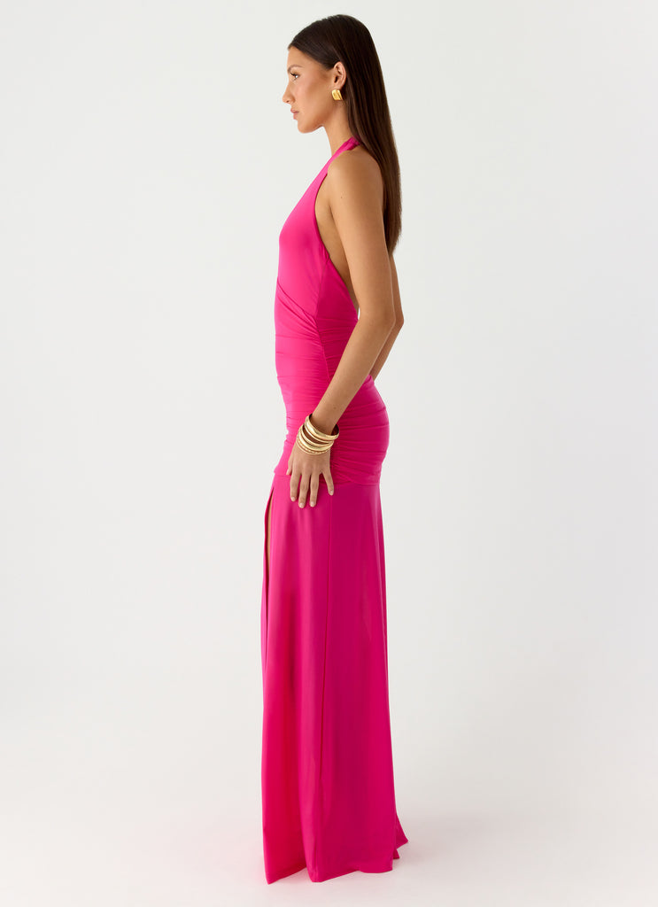 Peppermayo Peppermayo Exclusive - Island Muse Dress - Fuchsia