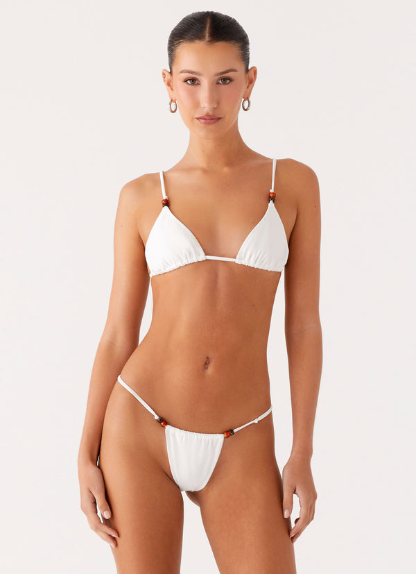 peppermayo Peppermayo Exclusive - Ivanka Bikini Bottoms - White