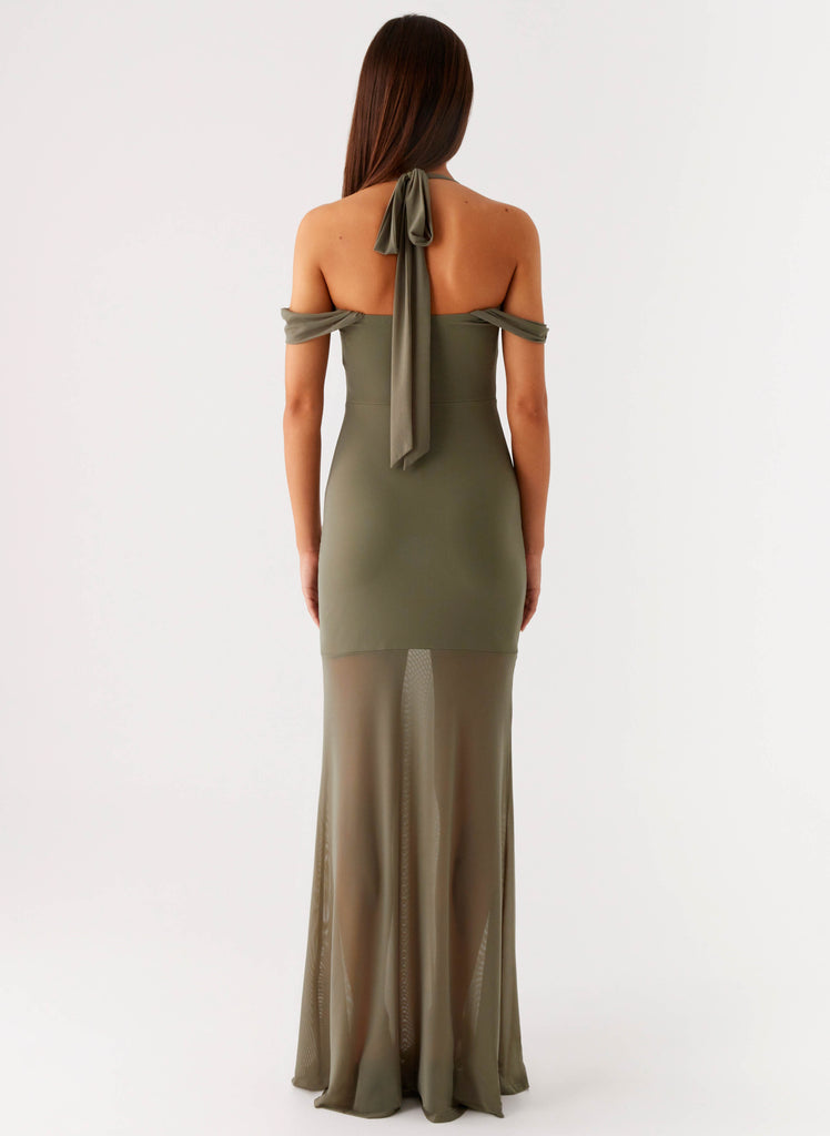 Peppermayo Peppermayo Exclusive - Ivy Lane Maxi Dress - Olive