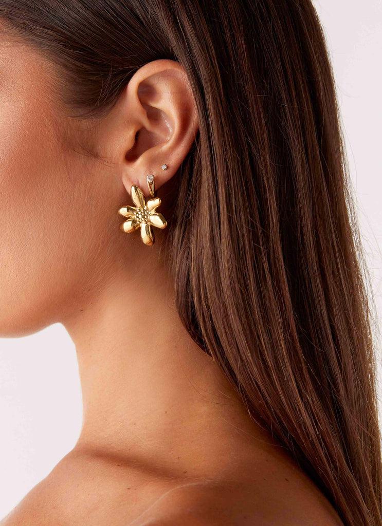 Peppermayo Peppermayo Exclusive - Jadie Earrings - Gold