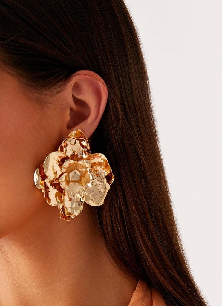 Peppermayo Peppermayo Exclusive - Janella Earrings - Gold