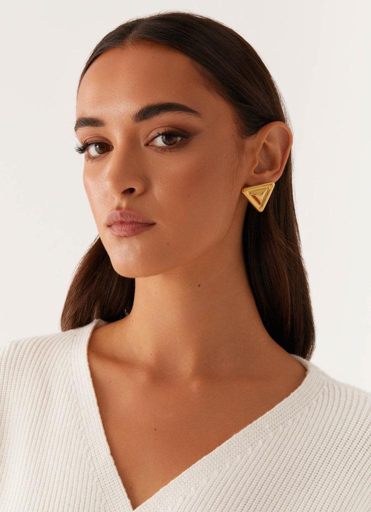 Peppermayo Peppermayo Exclusive - Janet Earrings - Gold