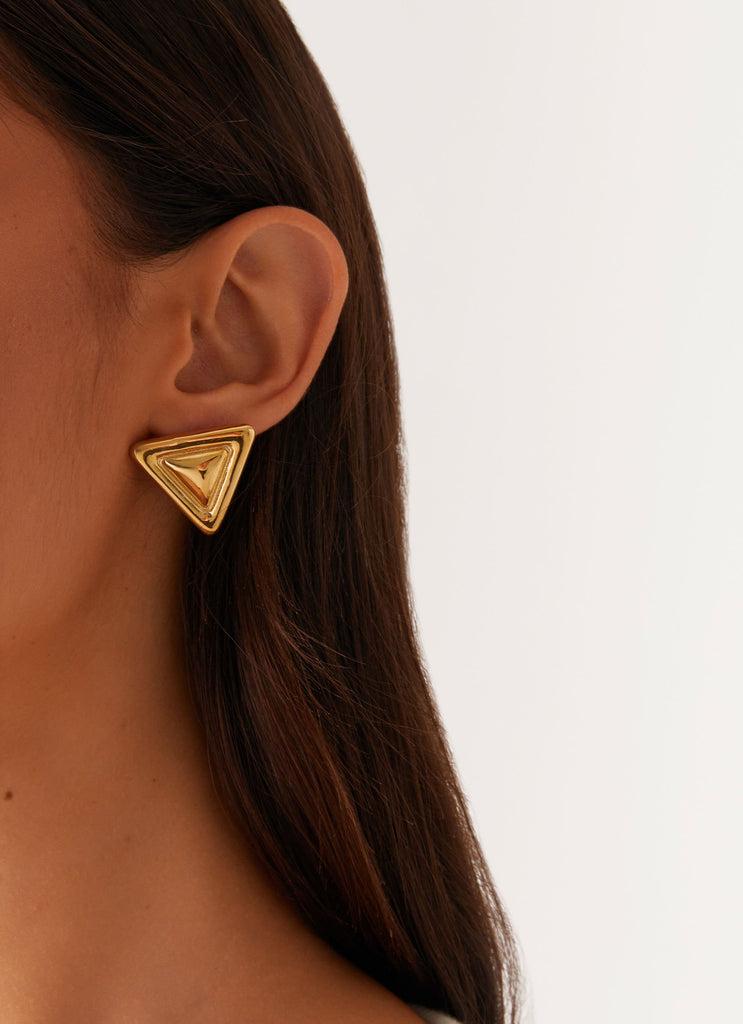 Peppermayo Peppermayo Exclusive - Janet Earrings - Gold