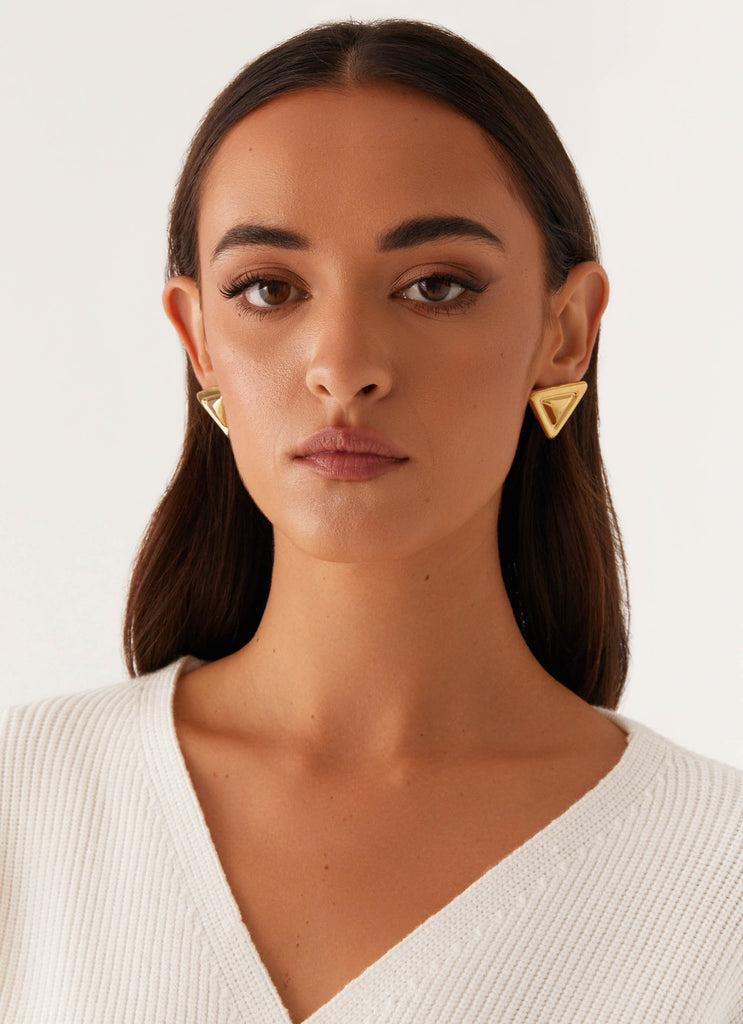Peppermayo Peppermayo Exclusive - Janet Earrings - Gold