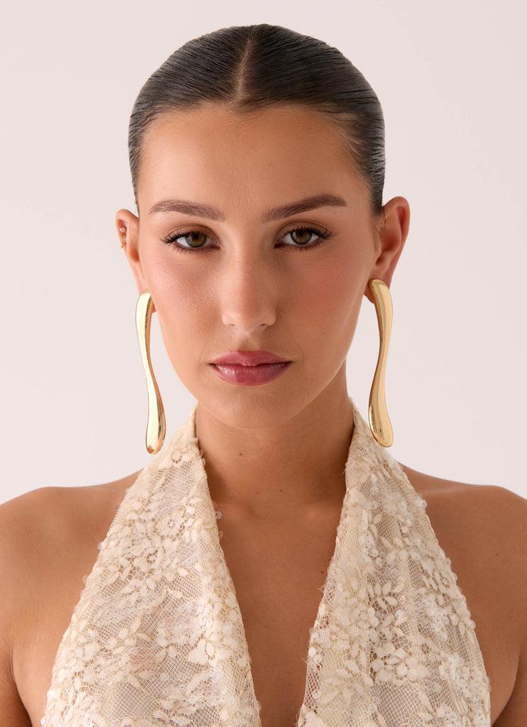 Peppermayo Peppermayo Exclusive - Jania Earrings - Gold