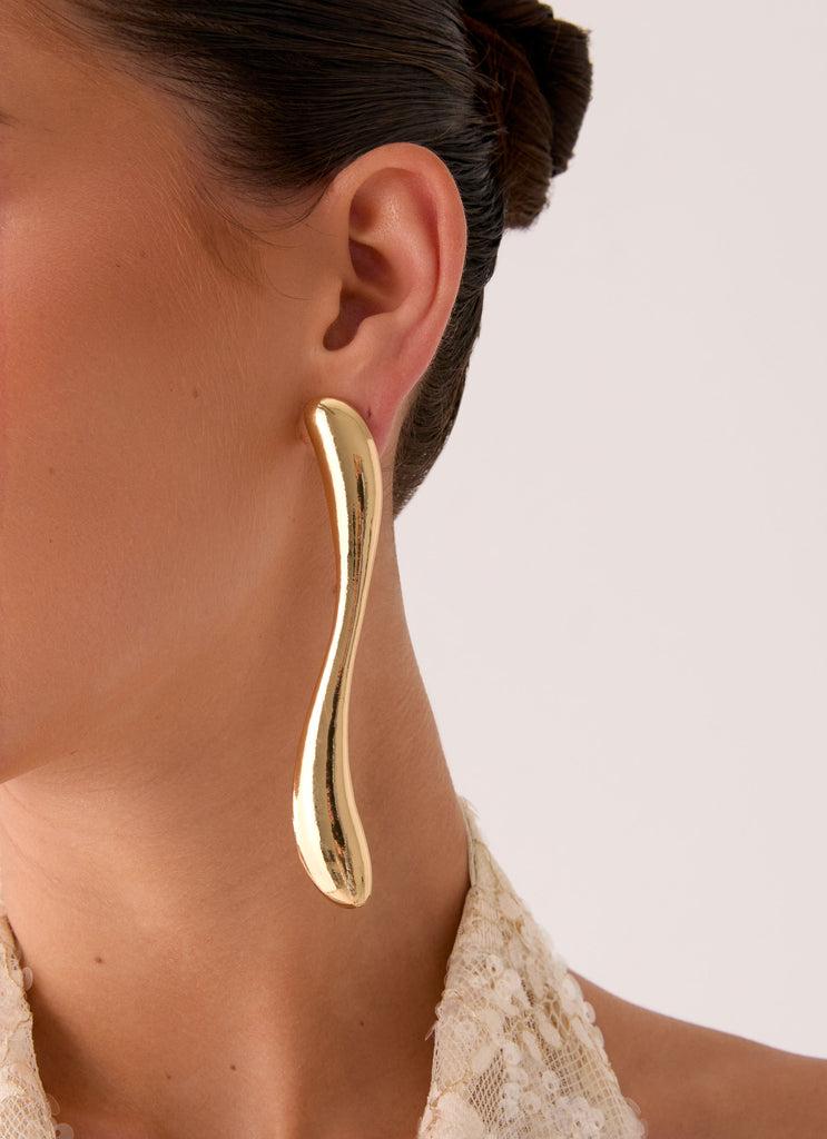 Peppermayo Peppermayo Exclusive - Jania Earrings - Gold