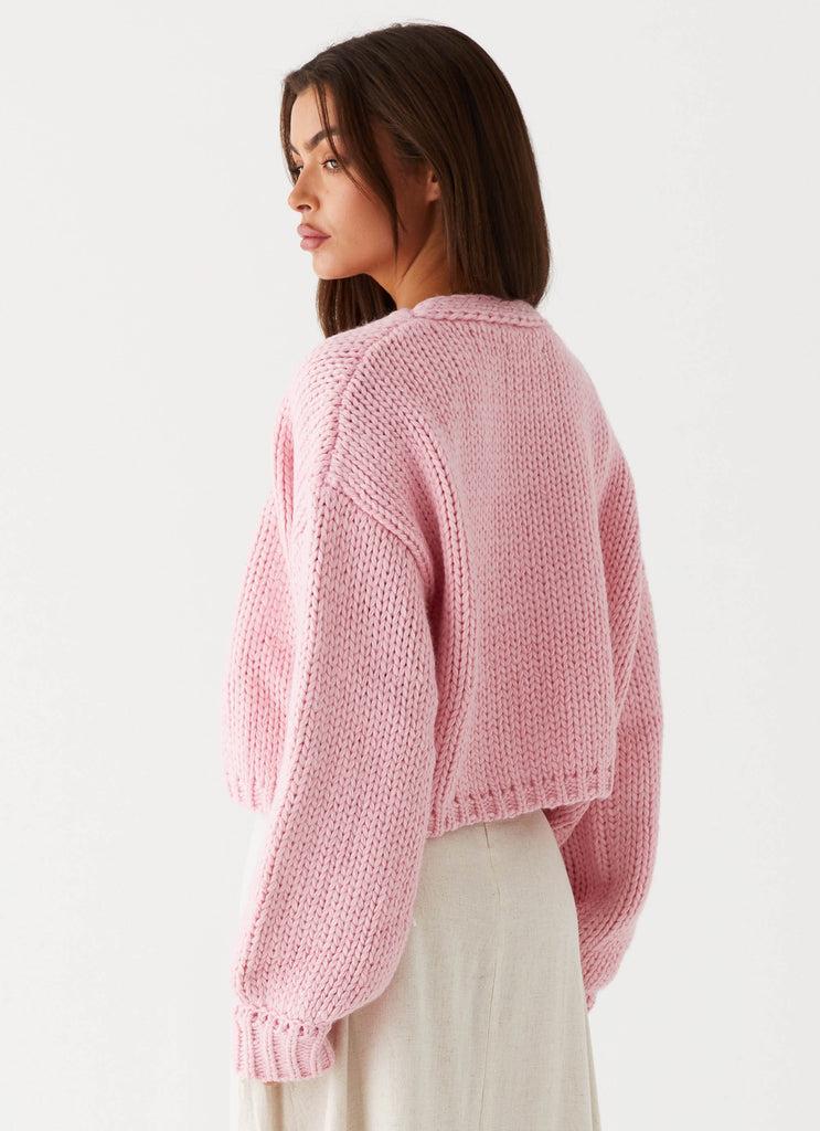Peppermayo Peppermayo Exclusive - Jasleen Knit Cardigan - Pink