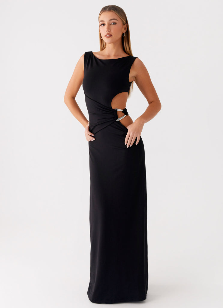 Peppermayo Peppermayo Exclusive - Jayana Maxi Dress - Black