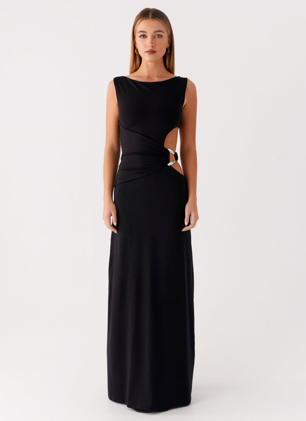 peppermayo Peppermayo Exclusive - Jayana Maxi Dress - Black