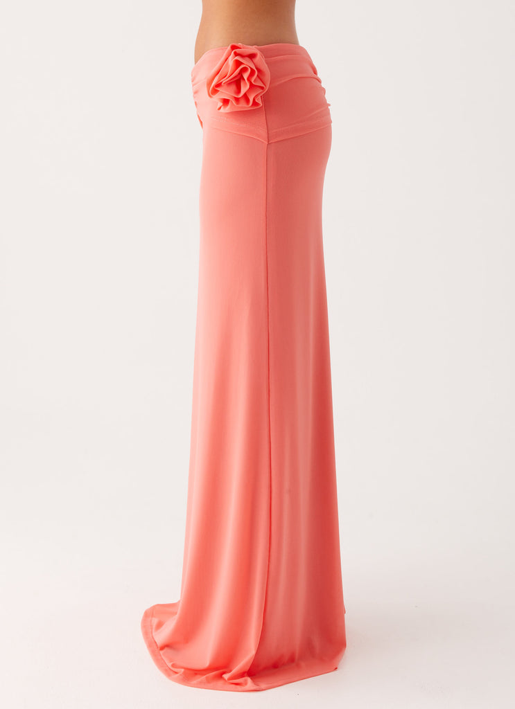 Peppermayo Peppermayo Exclusive - Jayce Maxi Skirt - Salmon