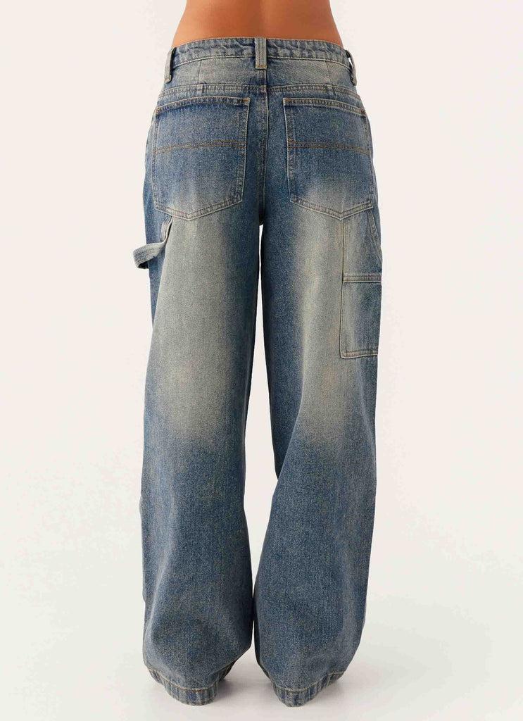 Peppermayo Peppermayo Exclusive - Jaylie Denim Jeans - Dirty Vintage Wash